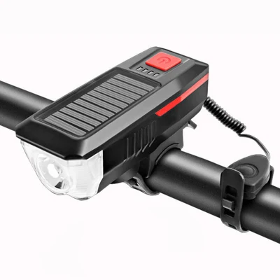 Brightenlux nuevo diseño 1000 Lumen USB recargable Super brillante luz solar para bicicleta