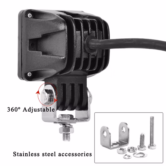 48W Car Truck Offroad Auto Moto Accesorios Faro LED Luz de trabajo LED (GF-016Z03)